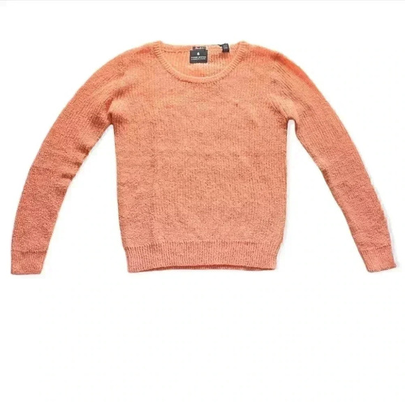 NWT Scotch & Soda Maison Scotch Peach Knit Long Sleeve Crew Neck Sweater - Picture 1 of 7